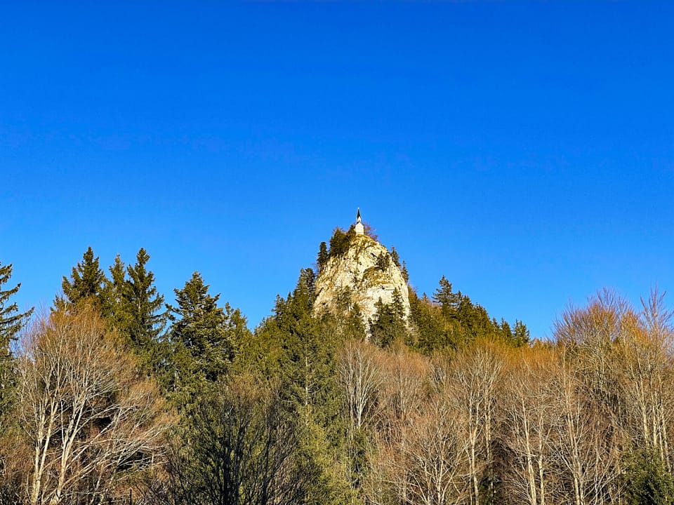 Riederstein mit Riedersteinkapelle